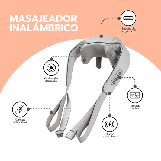 ✅Masajeador de Cuello y Cervical Pro